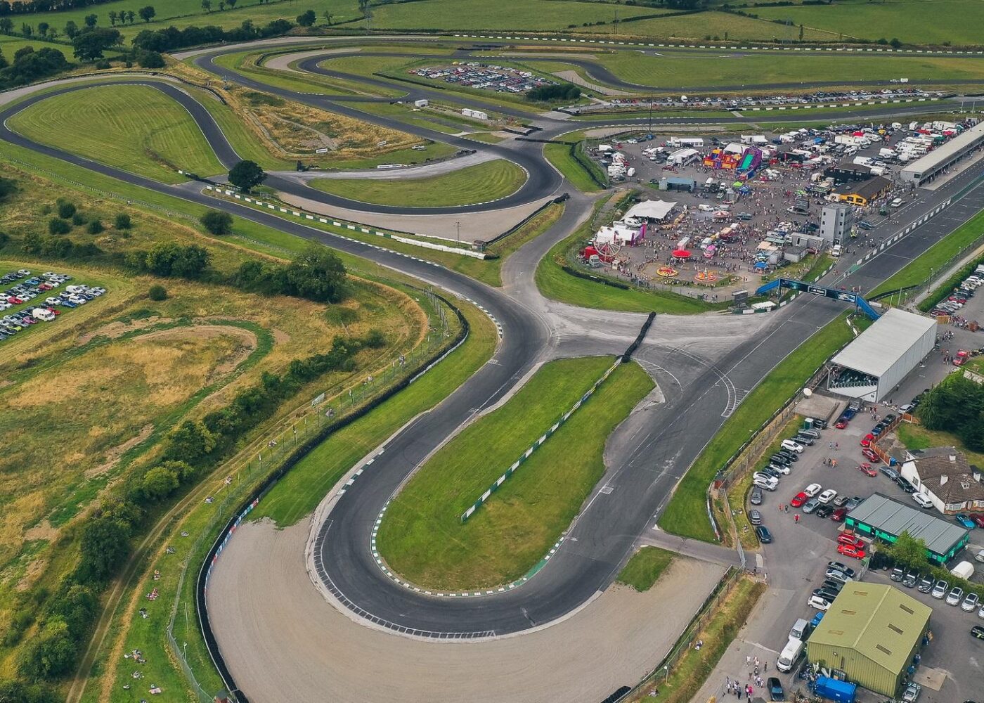 japfest location ariel view of track